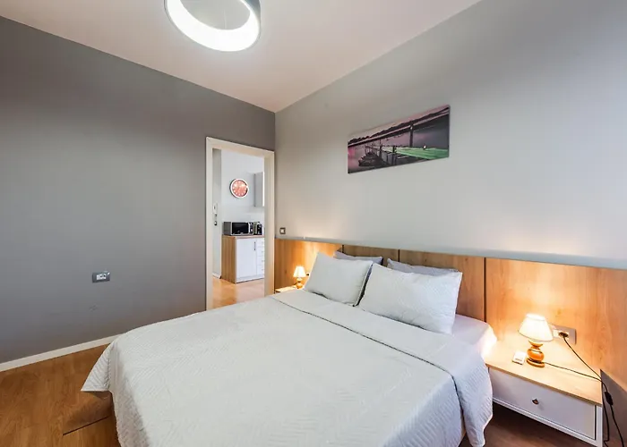 Bright L 15-min Walk To Center 公寓 地拉那